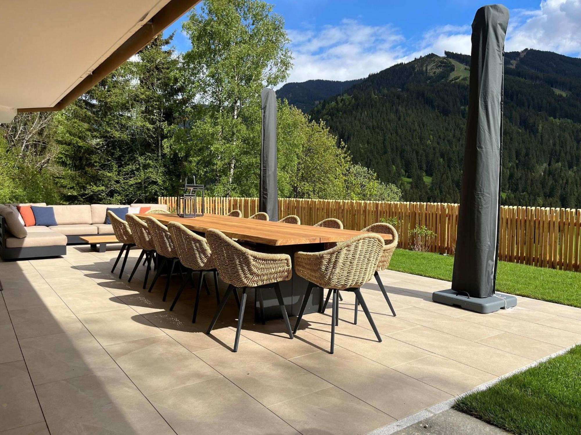 Chalet Huski Viehhofen Saalbach-Hinterglemm Esterno foto