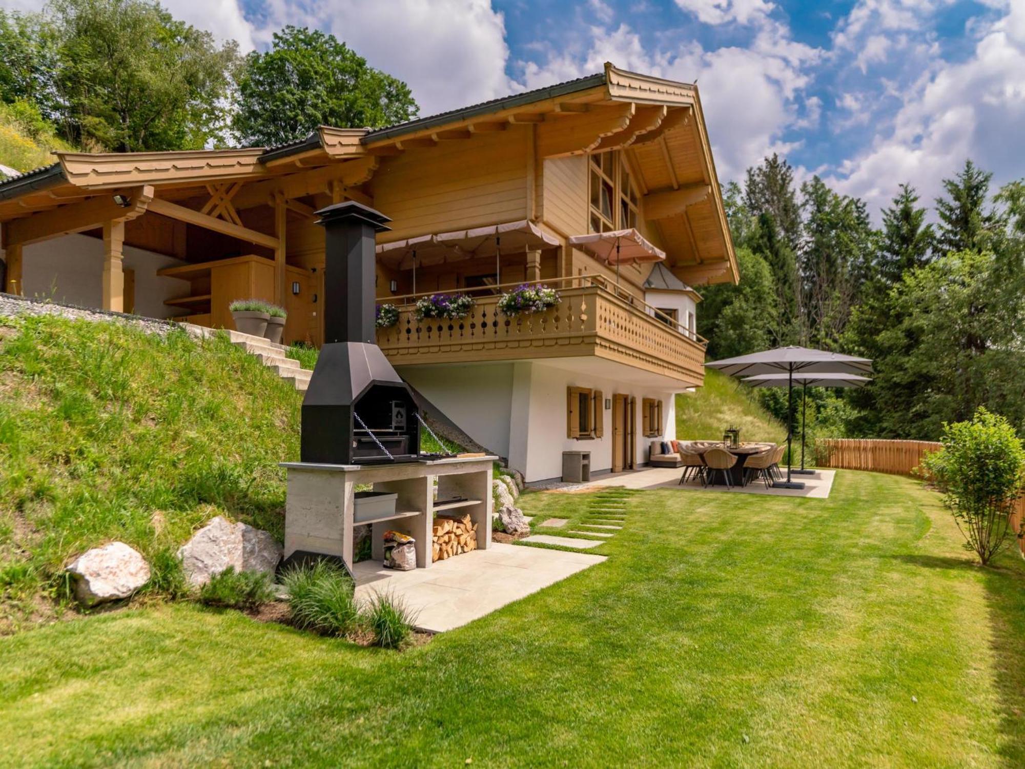 Chalet Huski Viehhofen Saalbach-Hinterglemm Esterno foto