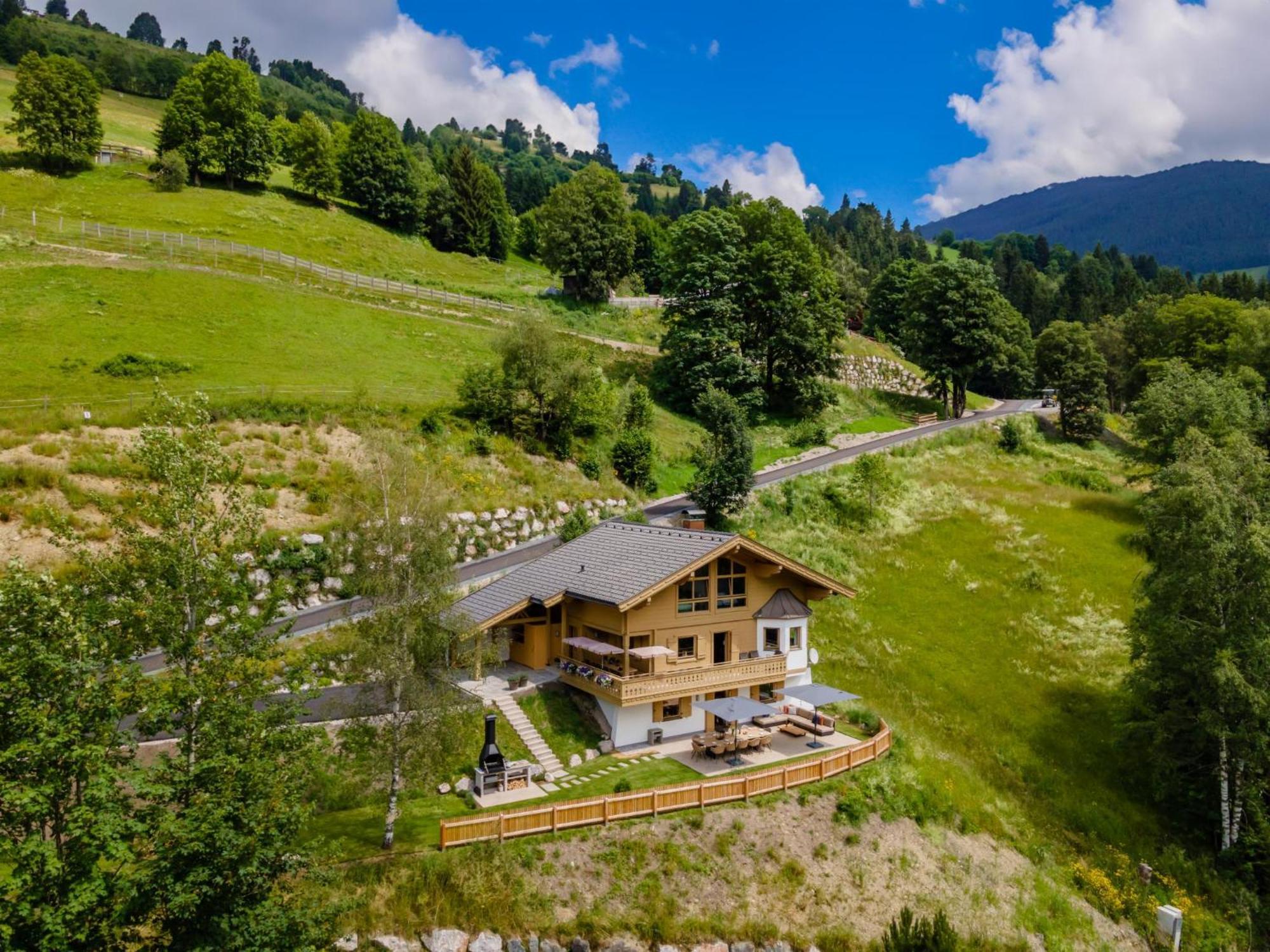 Chalet Huski Viehhofen Saalbach-Hinterglemm Esterno foto