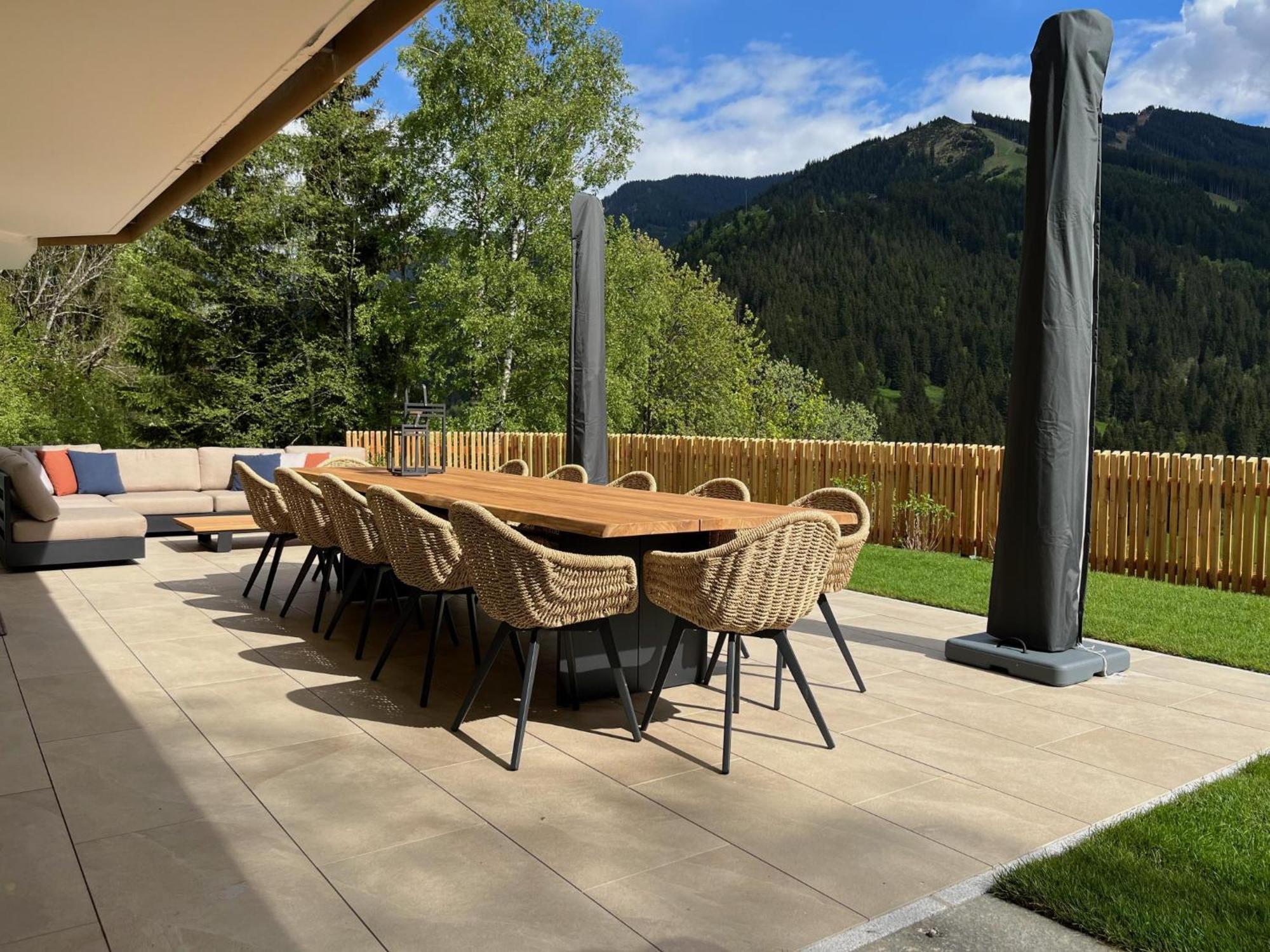 Chalet Huski Viehhofen Saalbach-Hinterglemm Esterno foto